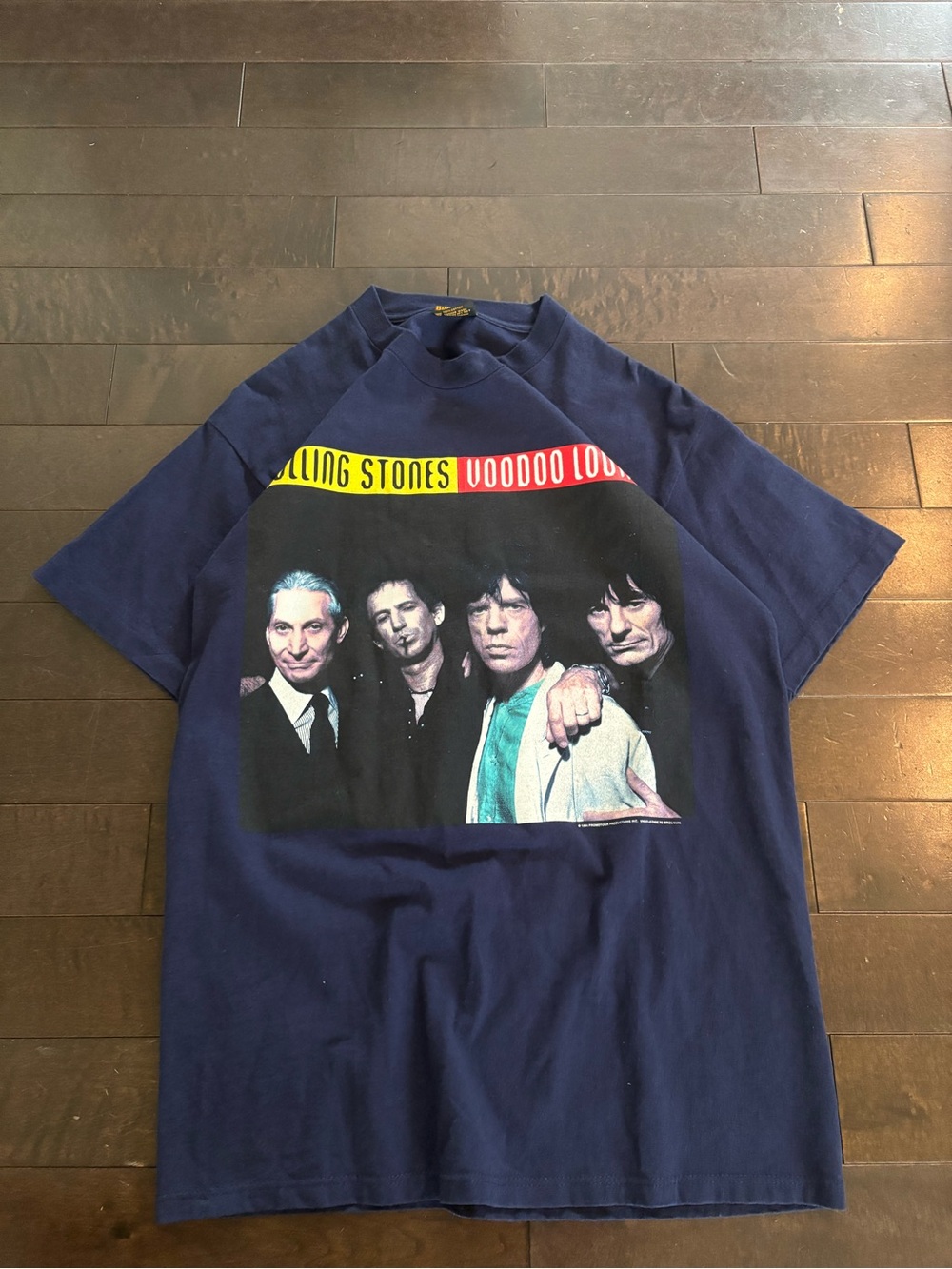 Vintage rolling stones band tee